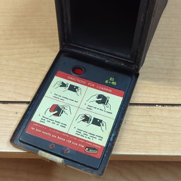 1930s Vintage Ansco Shur-Shot Jr. Box Camera - Picture 8 of 9
